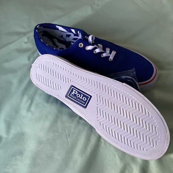 TODAY ONLY Polo Ralph Lauren 12 men canvas sneakers - Picture 5 of 9
